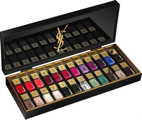 ysl nagallack dunkelgrau|La Laque Couture lasting nail polish .